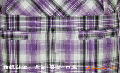 【生產(chǎn)加工 批發(fā) 格子花邊長(zhǎng)款女士無(wú)袖襯衣 上衣】?jī)r(jià)格,廠家,圖片,服裝加工,佰順羽絨制品(深圳)-