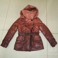 紹興縣鴻達羽絨制品廠_羽絨服_星星點羽絨服_帶帽長款_長款羽絨服_休閑羽絨服_浙江紹興服裝廠